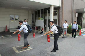 定期的な防災訓練の実施