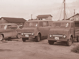 1950年代 車両 部品運搬車の変遷 トヨタ輸送株式会社